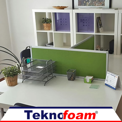 Ataşehir Green Tech Masa Seperatör Ofis Ses Yalıtımı Akustik İzolasyon Malzemeleri